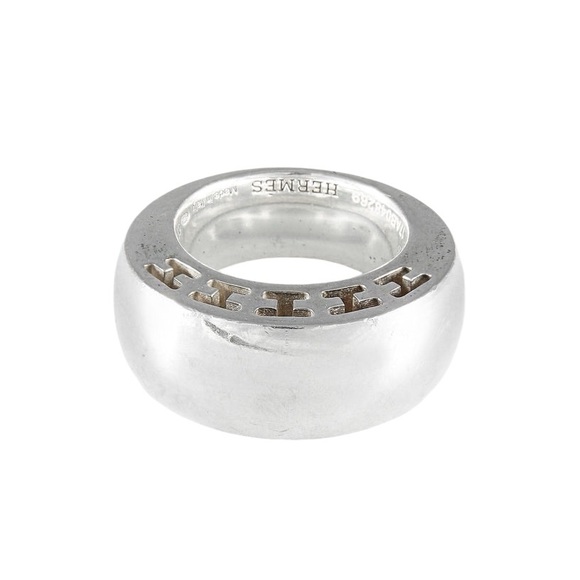 Hermès Silver Clarté Ring - Picture 7 of 9